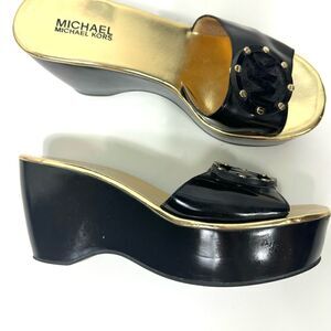 Micheal Michael Kors Platform Wedge Sandsls